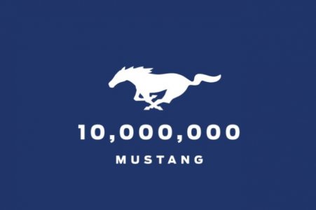 A Ford a 10 milliomodik Mustang megszületését ünnepli