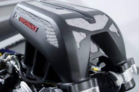 A 3D printelt szívócsonk készült Ken Block pickupjához