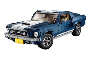 Bemutatkozik a Ford Mustang LEGO Creator Expert készlet 