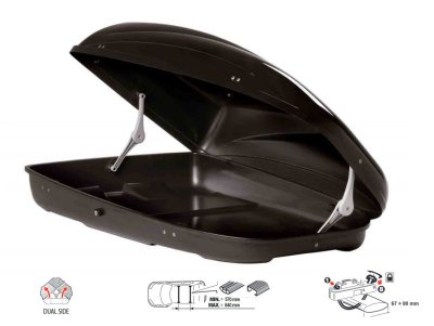 Kia tetőbox - 330 liter