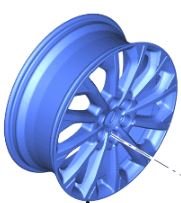 Ford Custom alufelni 19