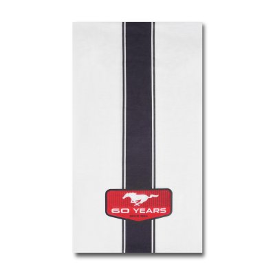 Ford Mustang 60 Years fehér csősál