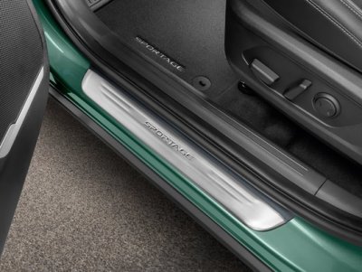 Küszöbvédő, Sportage logóval ellátva