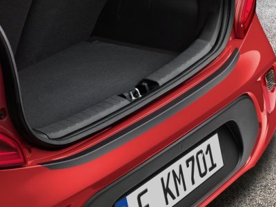 Kia Picanto hátsó Lökhárítóvédő fólia, fekete