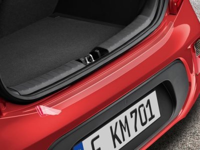 Kia Picanto hátsó Lökhárítóvédő fólia, átlátszó