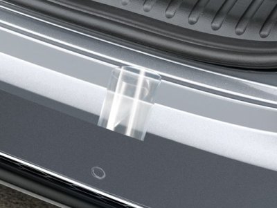 Kia Ceed SW hátsó Lökhárítóvédő fólia, átlátszó