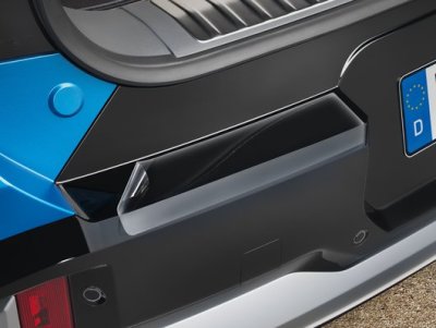 Kia EV9 hátsó Lökhárítóvédő fólia, átlátszo