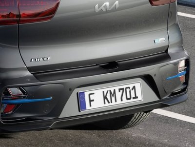 Kia e-Niro lökhárítóvédő fólia, fekete
