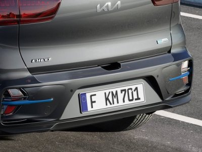 Kia e-Niro lökhárítóvédő fólia, fekete