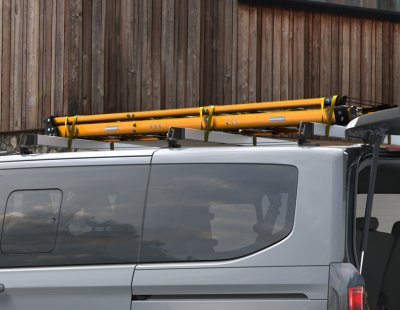 Ford Tourneo Custom - Összehajtható alap tető szállítókészlet