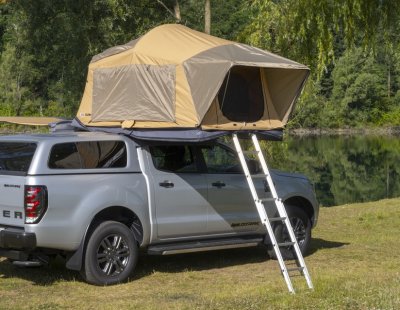 Tetősátor - Flinders, létrával