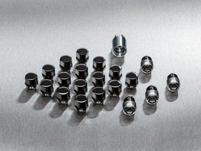 Kia - Kerékzárak és anyák, sötét króm