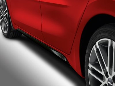 Kia Rio - Oldalsó küszöbök , klasszikus fekete