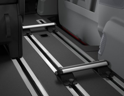 Ford Tourneo Custom belső kerékpártartó