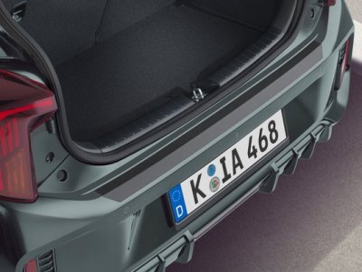 Kia Picanto hátsó lökhárító védőfólia, fekete