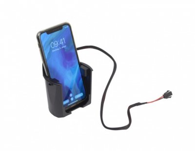 Univerzális töltő okos telefonokhoz, fekete