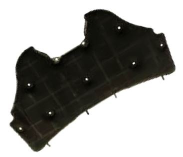 Ford Fiesta motorháztető szigetelés