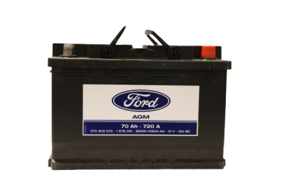 Ford Akkumulátor AGM 70Ah-720A