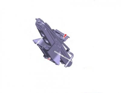 Ford Courier autó emelő