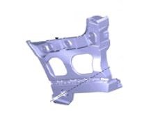 Ford Courier lökhárító tartó, bal hátsó