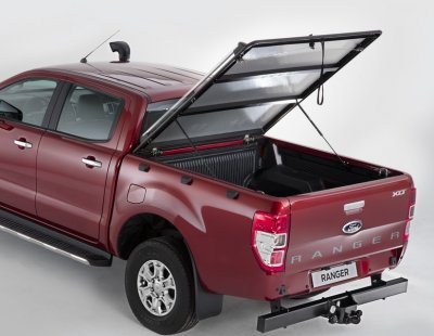 Ford Ranger merev platófedél sínekkel