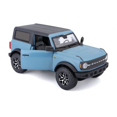 Ford Bronco '21 modellautó, kék