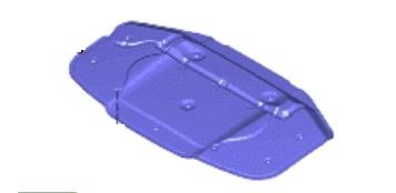 Ford Explorer motortér szigetelés