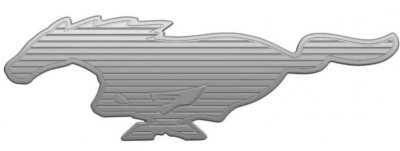 Ford Mustang Mach-e embléma, első