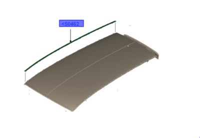 Ford Focus tetősín díszléc, bal