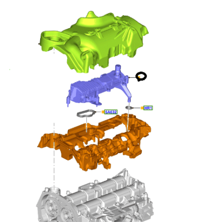 Ford Transit kartergázszűrő