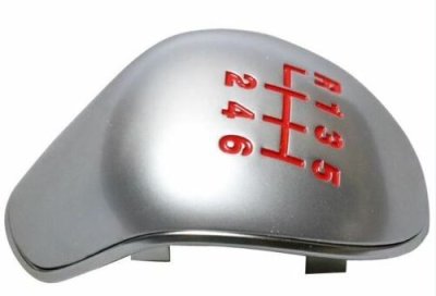 Ford Focus váltó gomb betét, ezüst 