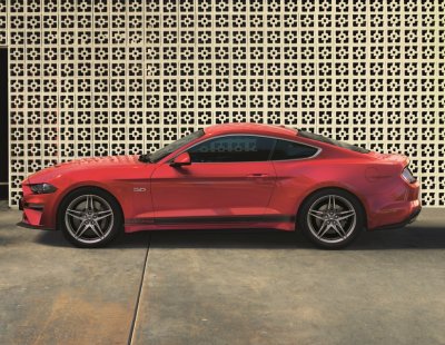 Ford Mustang oldalcsík - Matt