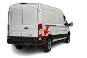 Ford Transit hátsó ajtó ütköző