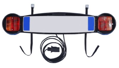 Rendszámtábla & hátsóvilágítás-tartó