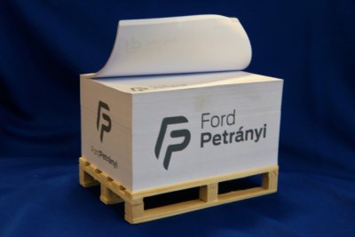 FP raklapos jegyzettömb