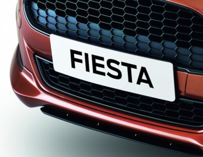 Ford Fiesta első lökhárító diffúzor fekete