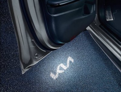 Kia LED ajtóprojektorok, Kia logóval