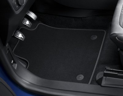 Ford velúr szőnyeg metálszürke szegéssel, első 