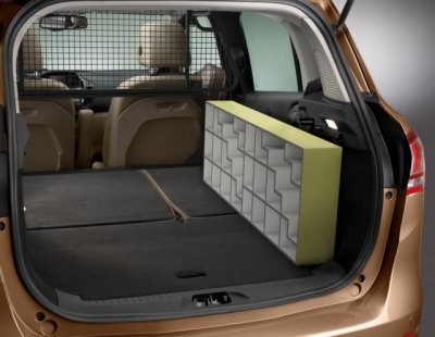 Ford B-Max csomagtér rács félmagas