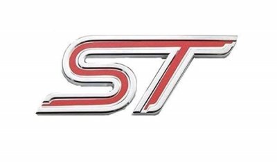 Ford ST Embléma, piros