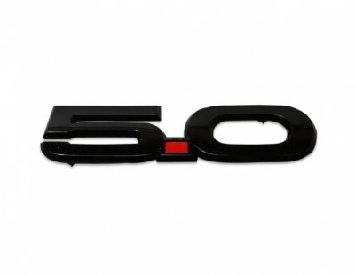 Ford Mustang 5.0 felirat bal oldali