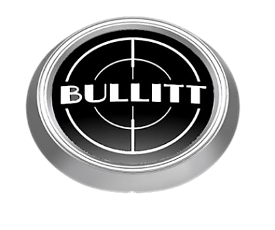 Ford Mustang Bullit hátsó embléma