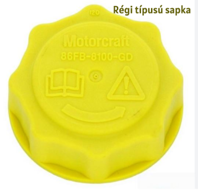 Ford kiegyenlítő tartály, kupak