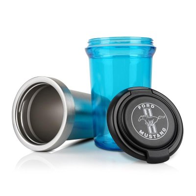 Ford Mustang termo bögre kék