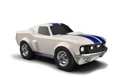 Ford Mustang Racing Car szürke