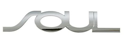 Kia Soul felírat, hátsó