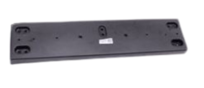 Kia EV6 rendszám tartó, első