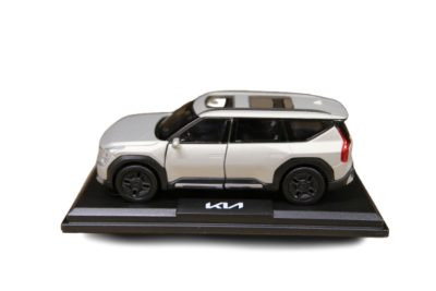 Kia EV9 modellautó, fehér