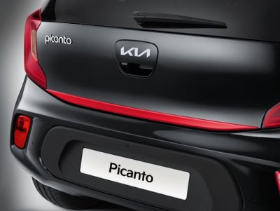 Kia Picanto stílus csomag, élénk piros