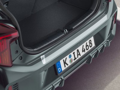 Kia Picanto hátsó lökhárító védőfólia, átlátszó